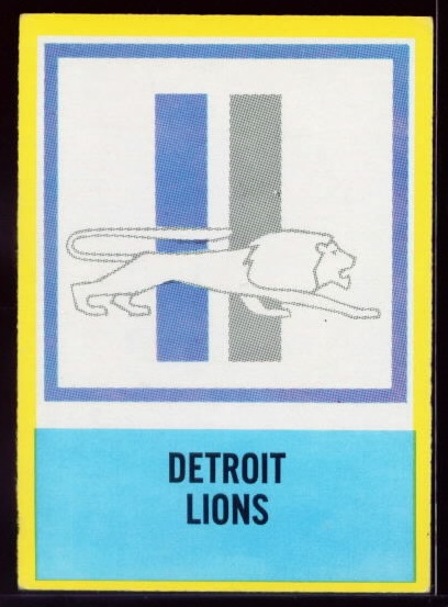 72 Detroit Lions Insignia